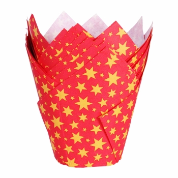 Tulip Cupcake Case - Stars